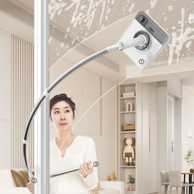 키넬라이프 외창문 클리너 외부청소 유리창닦이 걸레2개포함, 1세트