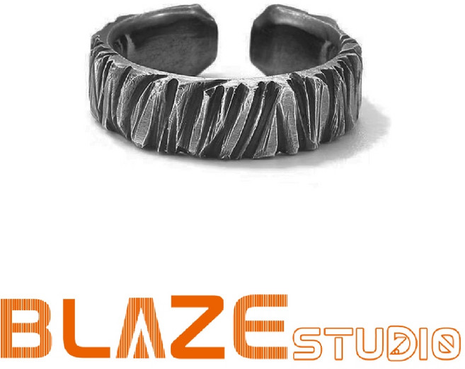 BLAZE 純銀戒指