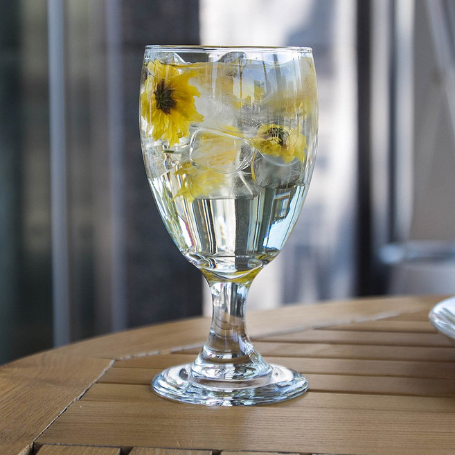 Libbey Embassy Royale 고블렛잔, 3개, 투명