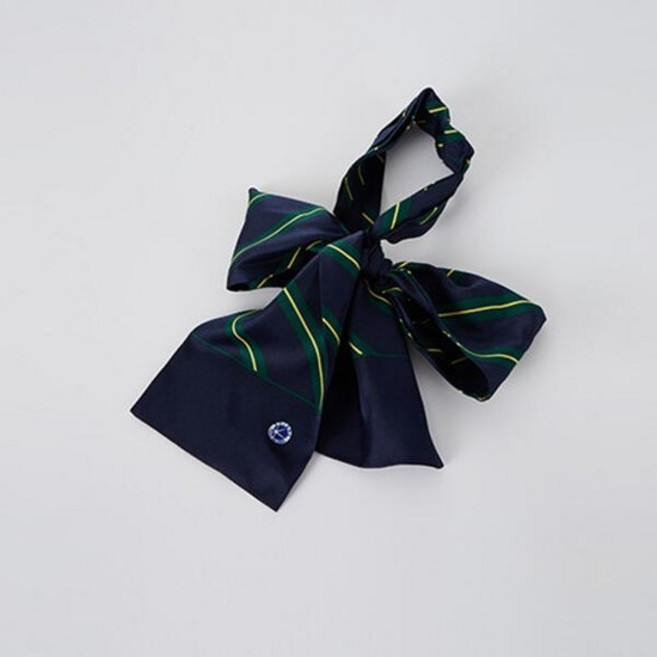 교복몰 그린옐로우라인 넥타이스카프 (현대고) 교복