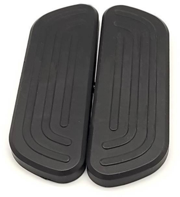 電動車腳踏 腳踏板 前腳踏 擱腳 電動摩托車腳踏 雙孔腳踏, 1個, 冠能款腳踏 殻 一對