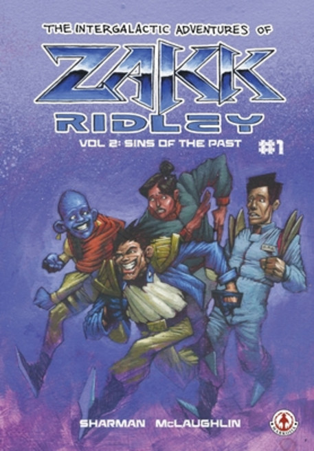 (영문도서) The Intergalactic Adventures Of Zakk Ridley Vol 2: Sins Of The Past #1 Paperback, Markosia Enterprises, English, 9781914926082