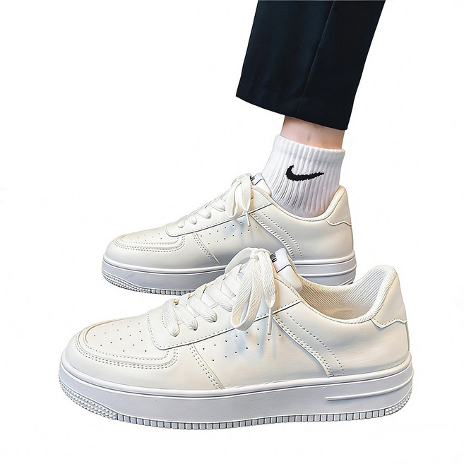 차쿠 남성 스니커즈 화이트 운동화 캐주얼 신발