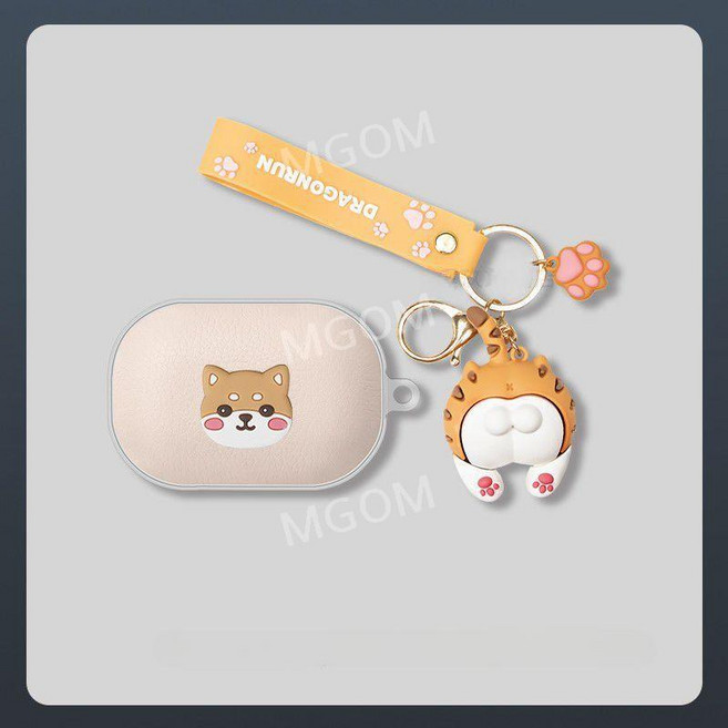 베오플레이 E8 3.0 이어폰 투명 케이스 호환 Beoplay 무선 블루투스 커버, Beoplay E8 2, 시바견