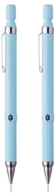 드라픽스 F 파스텔 샤프 블루, 0.5mm, 2개