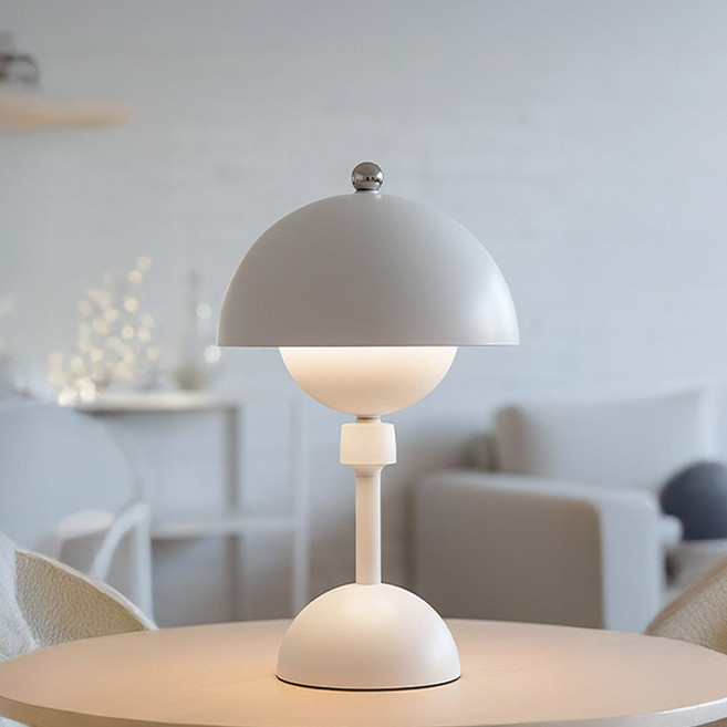 르엘 스위블 조명 무선 LED 침실 수면등 무드등, 화이트