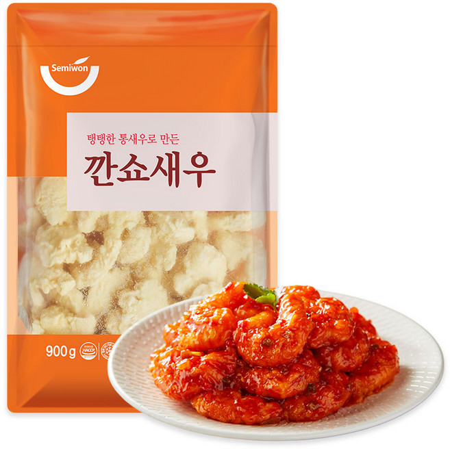 깐쇼새우 (소스미포함), 900g, 2개