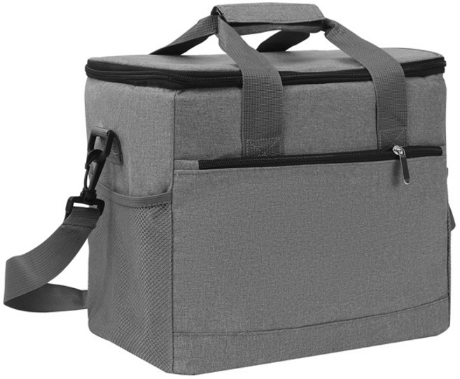 TAD 보냉가방 쿨러백 XL, 그레이, 33L