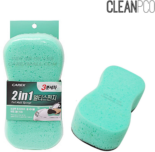 c39 카렉스2in1멀티스펀지(세차용), 1개