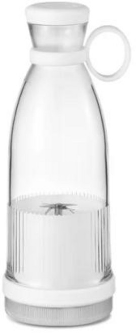 야채 과일 레몬 전자동 착즙기 가정용 분리 과즙기 믹서기 자동 녹즙기 원액기 전기 컵 믹서기 기계 USB 휴대용 과일 우유 혼합 도구 미니 신선한 주스 믹서기 6 블레이드, 2) WHITE