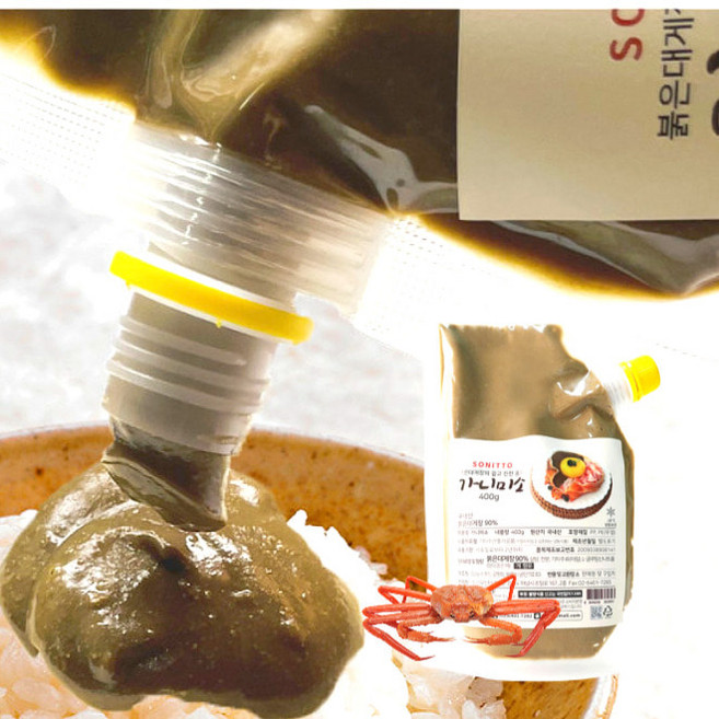 동해산 붉은대게 가니미소 400g 붉은대게장 흰밥에 파스타에~, 1개