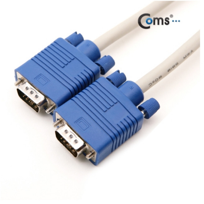 모니터 RGB VGA D-SUB 연결 케이블 3M 숫 숫 15 핀 P PIN MALE C1113 선 라인 단자 잭 커넥터 컨넥터 본체 LCD LED 브라운관 TV 티브이 프로젝터 프로젝트 컴퓨터 PC 노트북 데스크탑