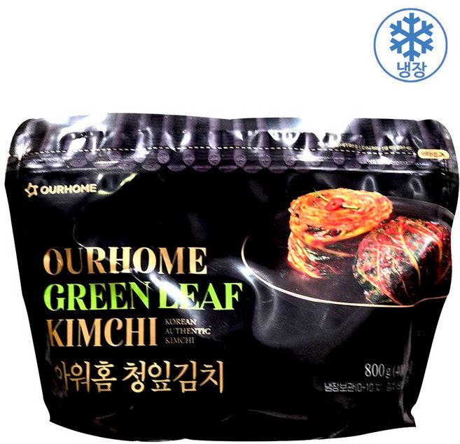 아워홈 청잎 김치, 1개, 800g