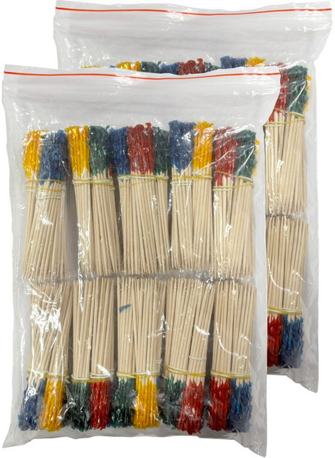 우블리스 꽃요지 업소용 과일꼬지 대용량 이쑤시개 2000개, 2개, 1000개입