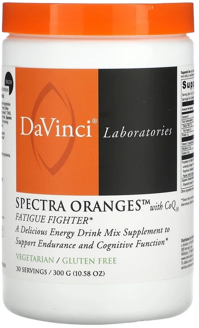 DaVinci Laboratories Spectra 오렌지 CoQ10 함유 300g(10.58oz) Laboratories (다빈치 래보라토리스), 1개, 300g - 쿠팡