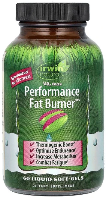 어윈내추럴 퍼포먼스 팻 버너 Performance Fat Burner 액상 소프트젤 60정, IRW59868, 1개 - 쿠팡