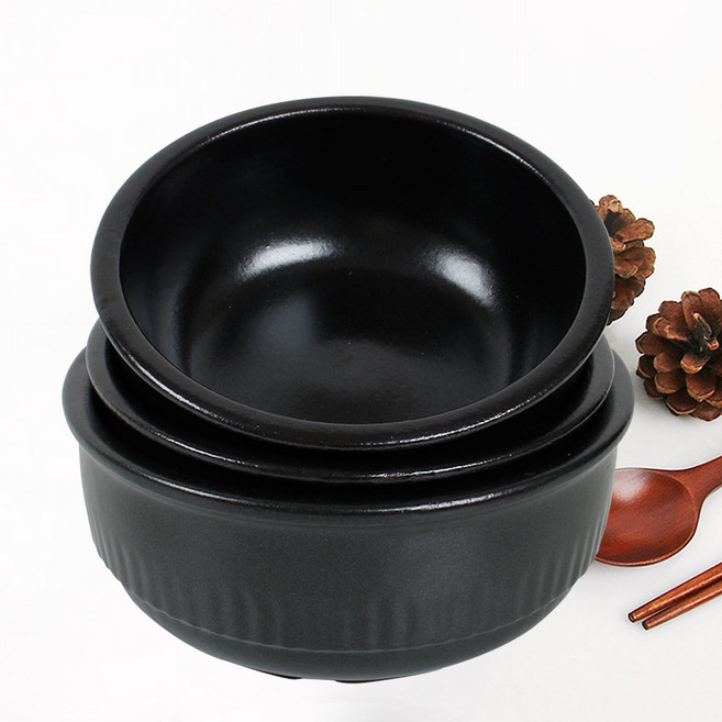 바이오 설렁탕기 DJ 도자기 찌개 냄비 돌솥 뚝배기, 1개, 15cm, 2호