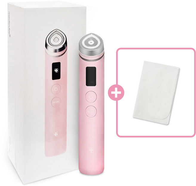 메디큐브부스터프로 핑크 뷰티디바이스 에이지알 [국내정품 한글설명서] +보관용 파우치 /ED, 부스터프로