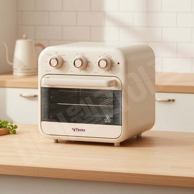 파벡스 대용량 2단 오븐형 에어프라이어 18L, FX-231A, 혼합색상