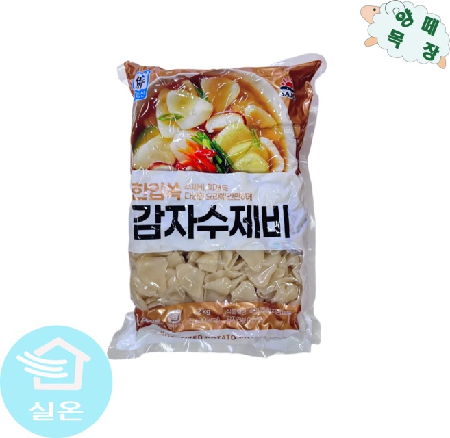 대림 한입쏙감자수제비 2kg x 1개