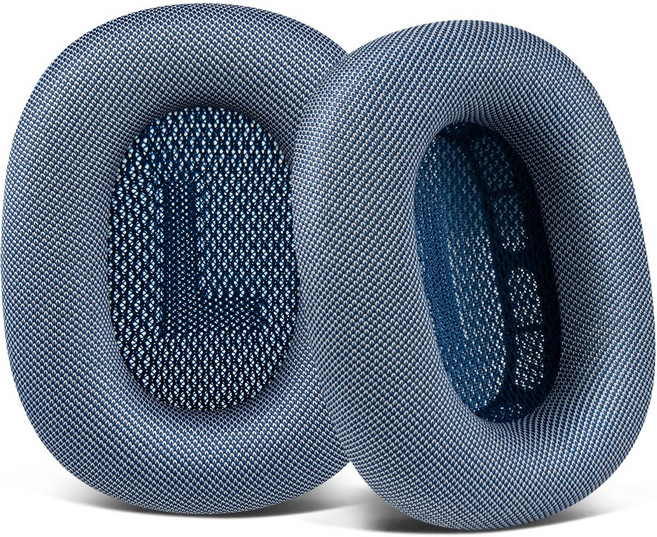 SOULWIT 교체용 이어패드-호환 모델 Airpods Max 에어팟 맥스 헤드폰 내구성 있는 메쉬 패브릭 소재 1쌍, Sky Blue, Mesh Fabric, 1개