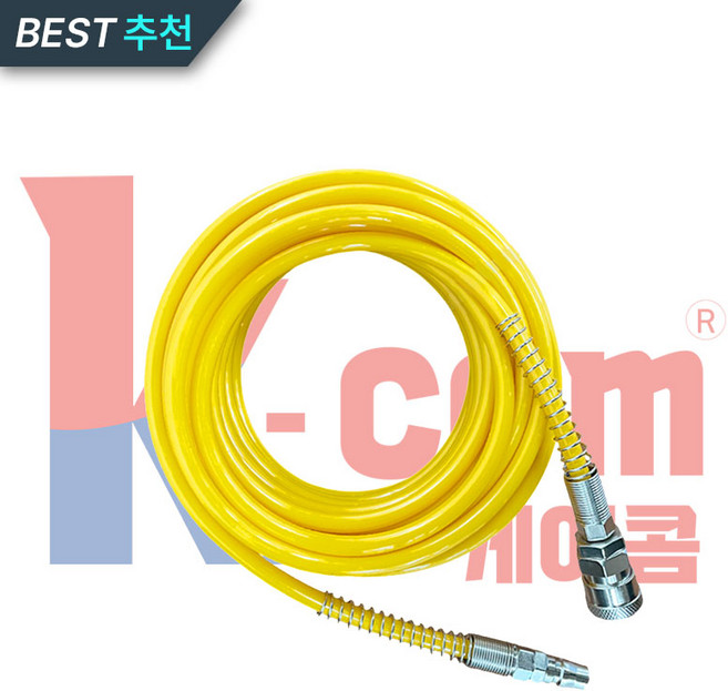 삼성콤프 콤프레샤 에어호스 우레탄 호스 10M, 1개