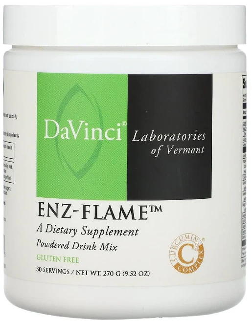 다빈치 랩 오브 버몬트 Enz-Flame 파우더형 드링크믹스 270g, 1개, 269g - 쿠팡