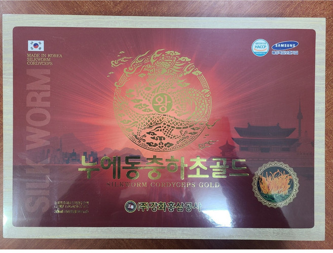 누에동충하초골드 (주)강화홍삼공사 30ml X 60포 (1박스), 60개