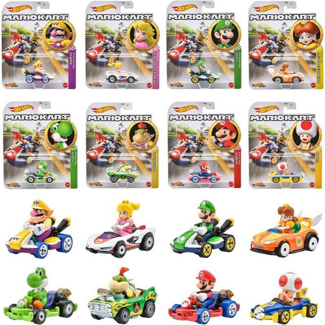 Hot Wheels 瑪利歐賽車 經典角色系列 (整套販售), 1個