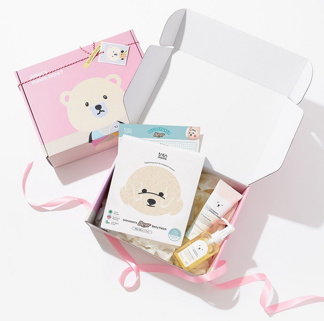 튼튼맘스 베어벨리 스페셜 임산부 바디 케어 세트, 1개