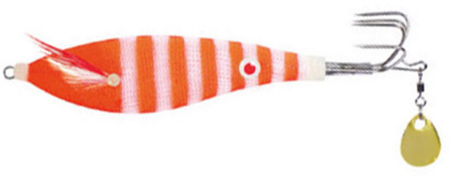 해동 타코 에기토리4 문어 블레이드 래틀 왕발 에기, 1개, 15g, 6번