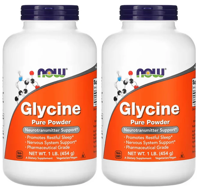 나우푸드 글리신 글라이신 아미노산 파우더 454g 2통 300회분 Glycine - 쿠팡