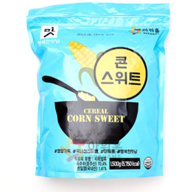 아워홈 행복한맛남 콘스위트 시리얼 콘푸레이크, 1.5kg, 1개