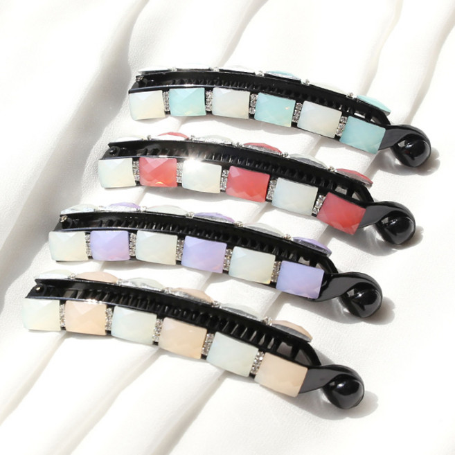 미스21 아마티 바나나 헤어핀 머리핀 4개 세트 (hp782)