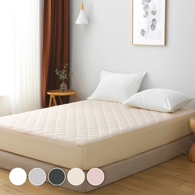 디오프 누빔 매트리스커버