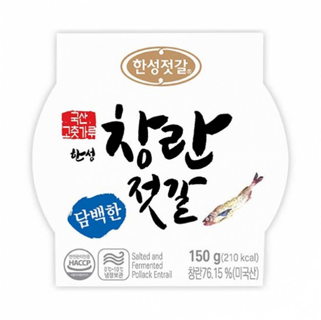 한성 창란젓갈 150g, 1개
