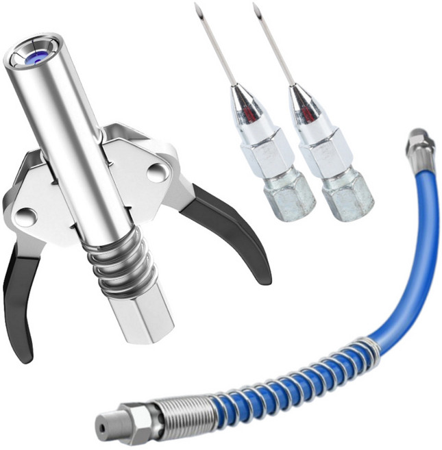 구리스 주입기 비비드 커플러 구리스건 구리스노즐 어댑터 구찌, 1개