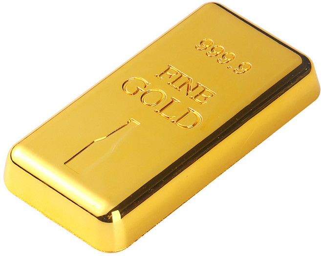 부자템 골드바 병따개 맥주 오프너 금괴 디자인 선물용 병따개, 2개, 골드