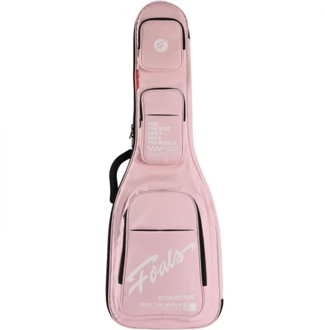 고스트파이어 드림 버블 시리즈 컬러풀 베이스 기타 케이스 슈퍼 두꺼운 수납 공간 검정, Pink, Electric Guitar - 쿠팡