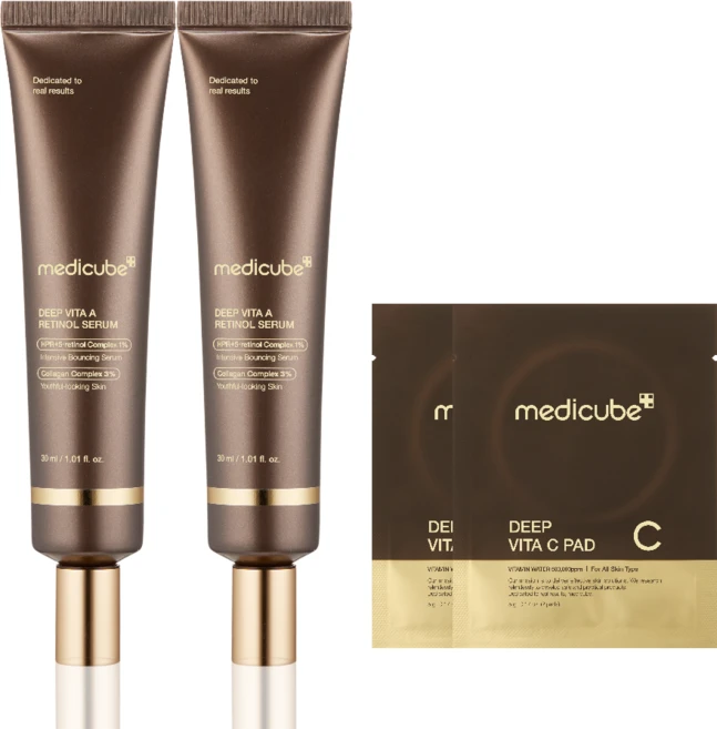 [메디큐브] 딥 비타A 레티놀세럼 30ml X 2개 - 쿠팡