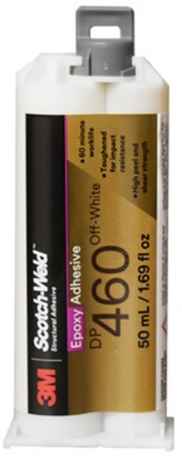 DP460 環氧樹脂 AB膠 碳纖維金屬專用強力膠 50ML, 1個, 英文版