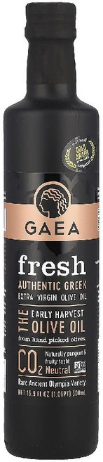 Gaea 가이아 프레쉬 엑스트라버진 올리브오일 500ml 그리스산 저온압착유, 1개