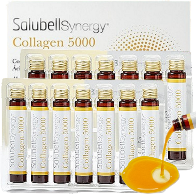 마시는 액상콜라겐 프리미엄 저분자 콜라겐 펩타이드 고함량 히알루론산 미국 식품의약청 US FDA 승인, 5개, 350ml