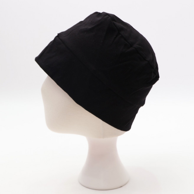 에스랑 슈가 순면 두건 실내 사계절 엄마 중년여성 항암 수면 얇은 비니 모자