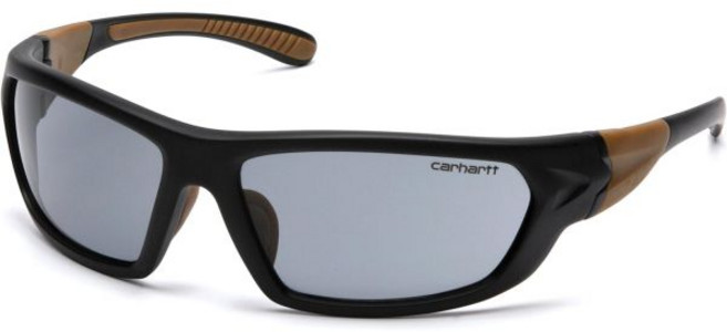 보안경 작업용선글라스 작업보호경 카하트 카본데일 안전안경, Black/Tan Frame, Gray Anti-fog Lens, 1개