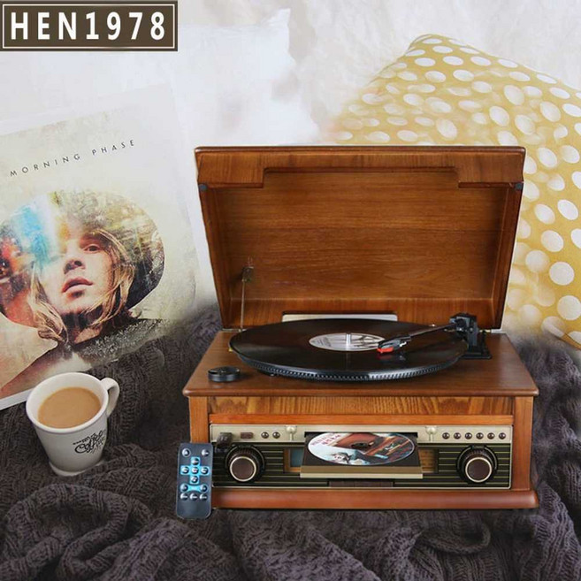 진공관 복고풍 라디오 초소형 효도 빈티지 고급 주방, 상세페이지 참고, HEN1978 CD 플레이어