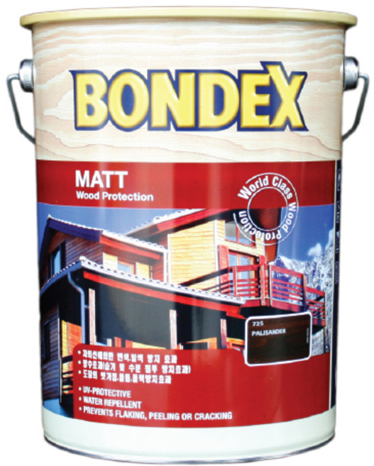 본덱스 방부방충용도료 5리터 목재보호제 자외선차단, 서울 기와진회색, 1개