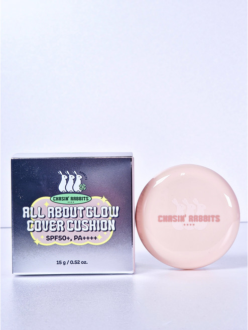 [파데프리선쿠션] 체이싱래빗 올어바웃 글로우 커버 선쿠션 SPF50+/PA++++ 15g 19-20호 쿨 라이트 1개
