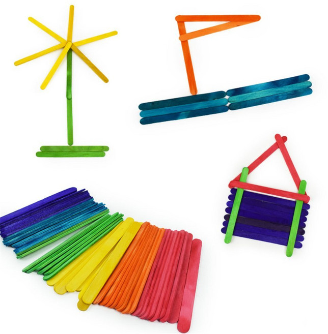 소소 지함 하드바 나무막대 소100개 대50개 하드바100개, 일반(대)