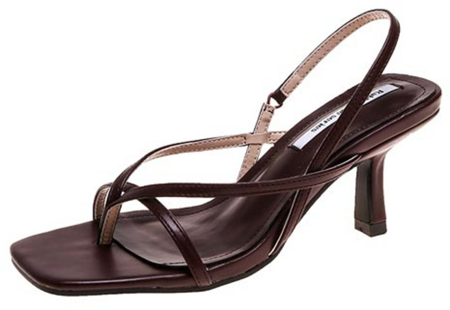 라블 여리여리 스트랩 쪼리 힐 샌들